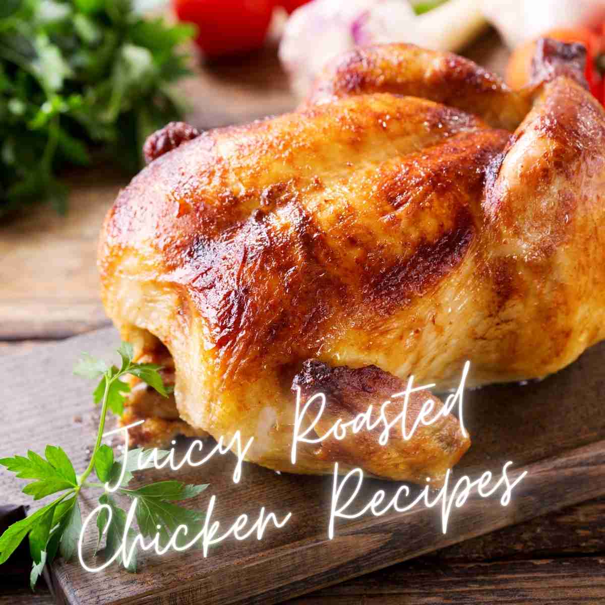 Juicy Roasted Chicken Recipes