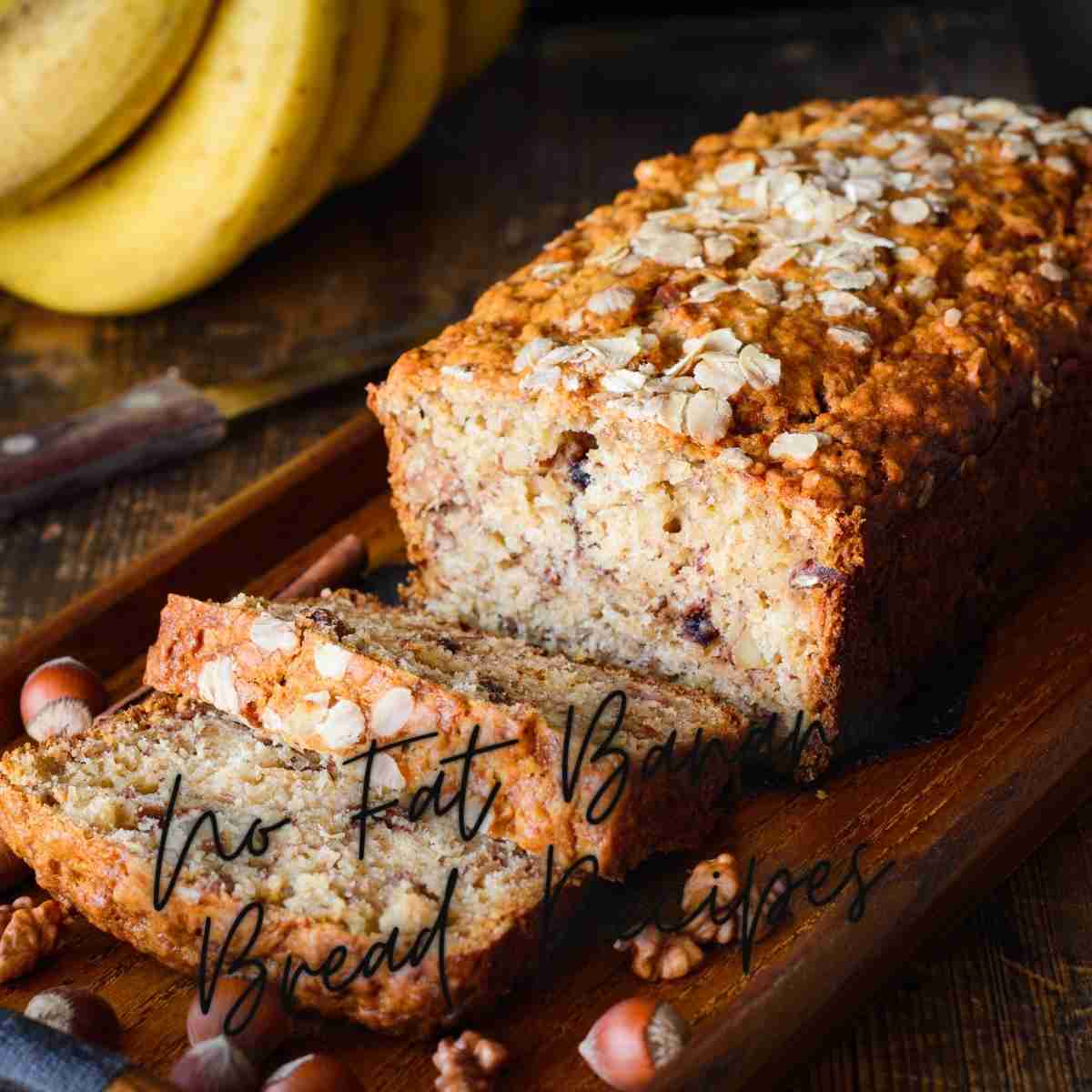 No Fat Banana Bread Recipes
