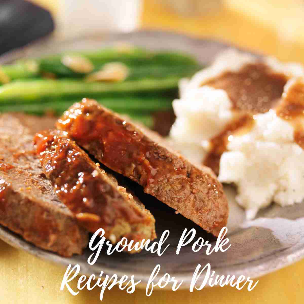 Ground Pork Recipes for Dinner