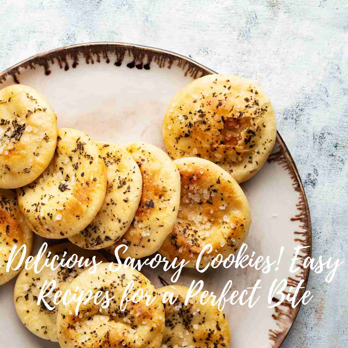 Delicious Savory Cookies! Easy Recipes for a Perfect Bite