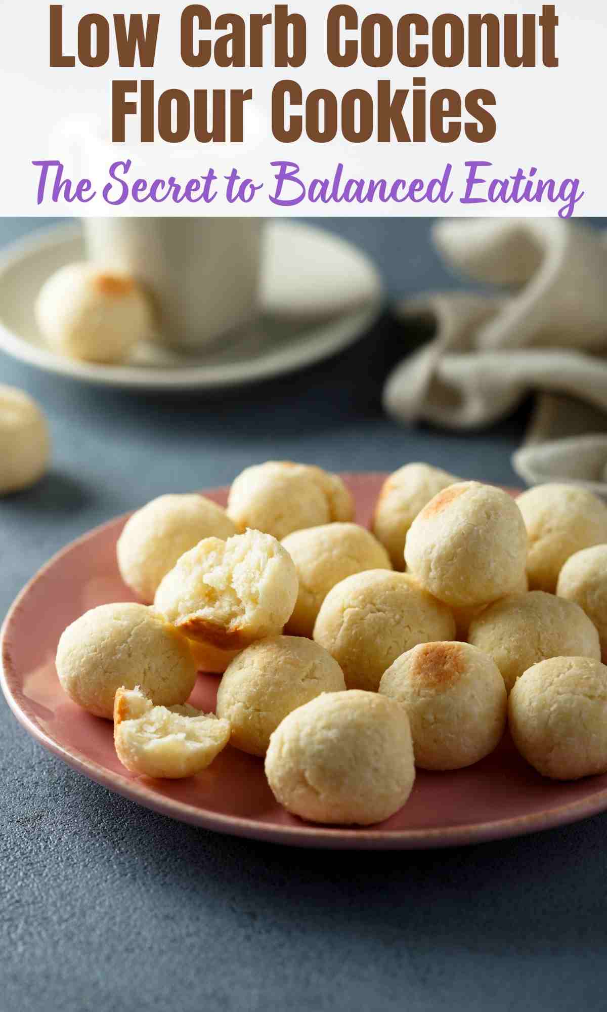 Low Carb Coconut Flour Cookies - The Secret to Balanced Eating