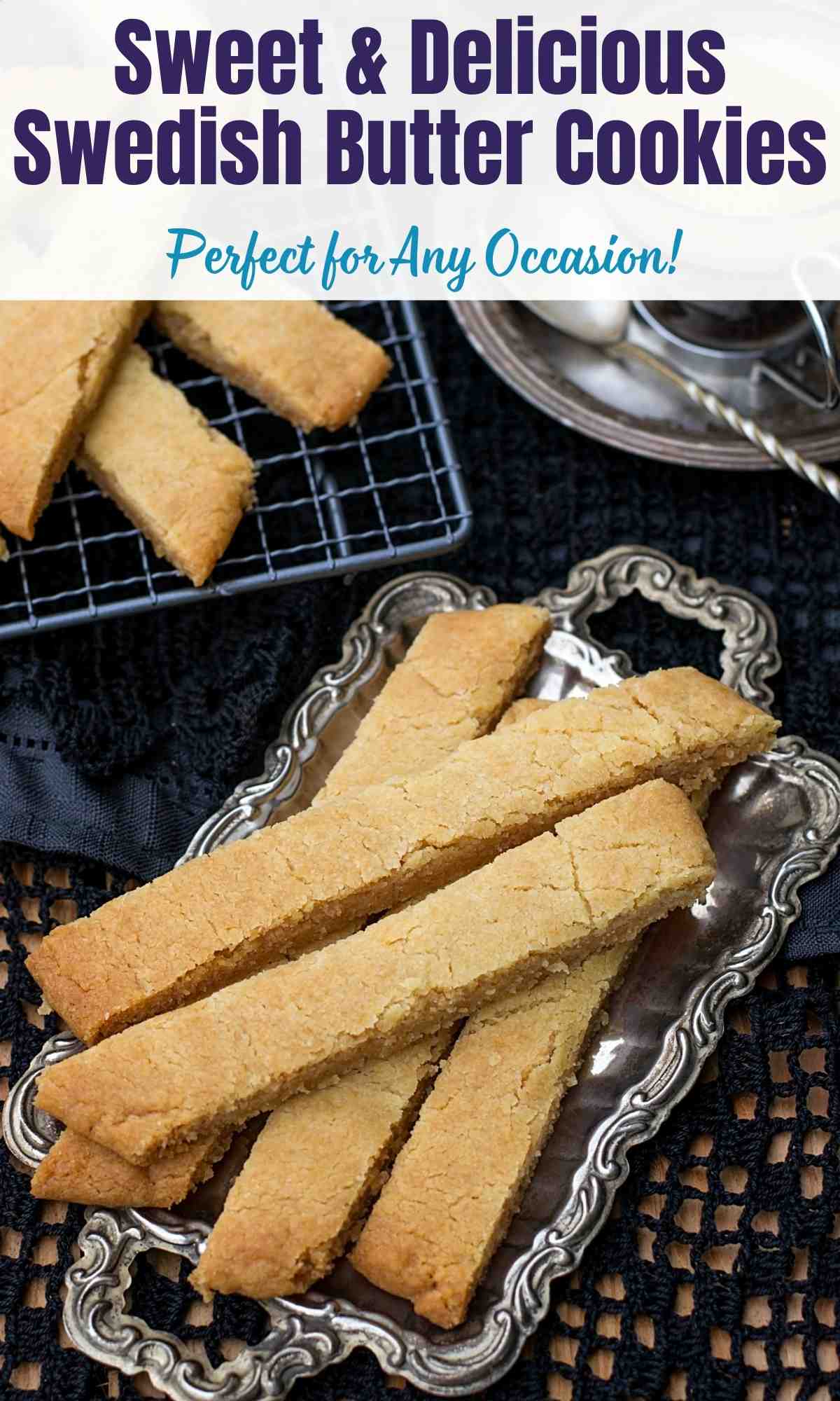 Sweet & Delicious Swedish Butter Cookies
