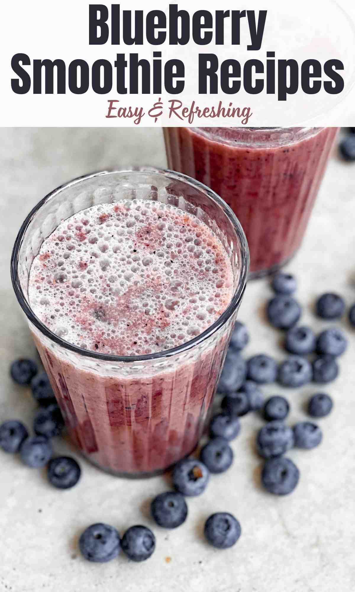 Blueberry Smoothie Recipes
