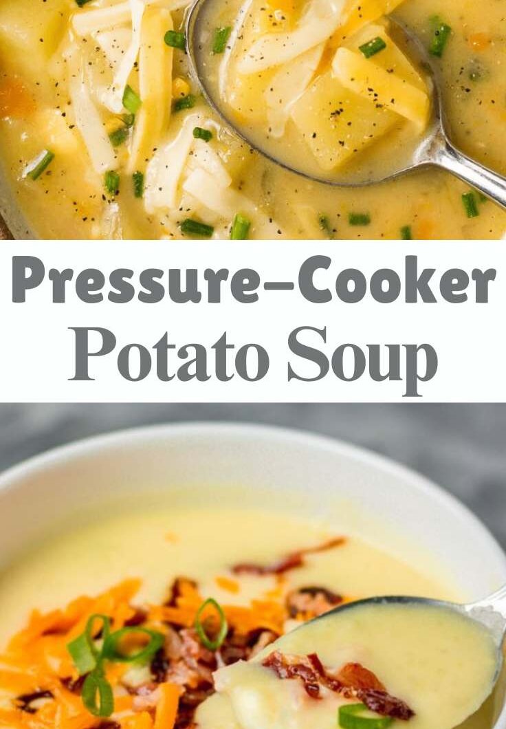 Pressure-Cooker Potato Soup