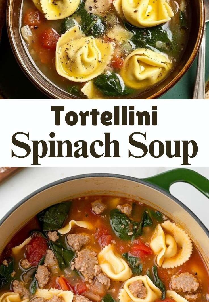 Tortellini Spinach Soup