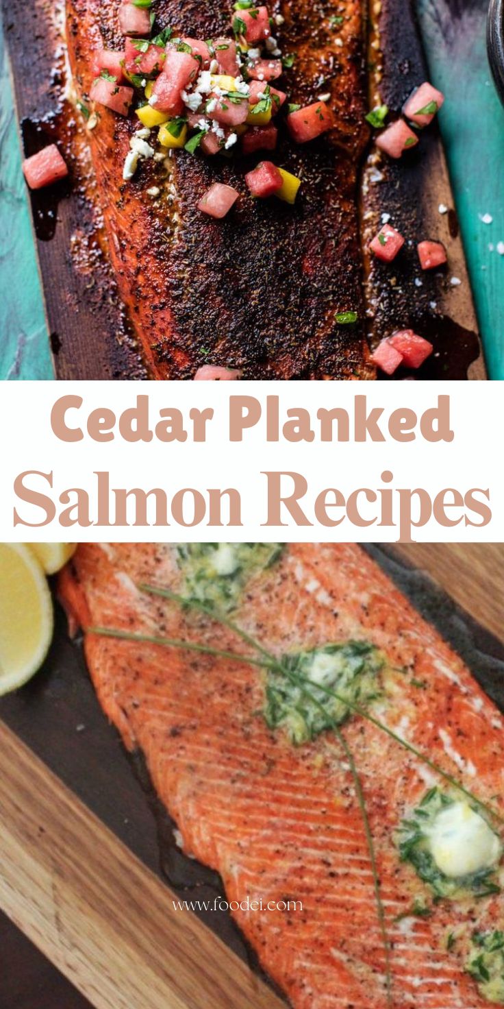 Cedar Planked Salmon Recipes