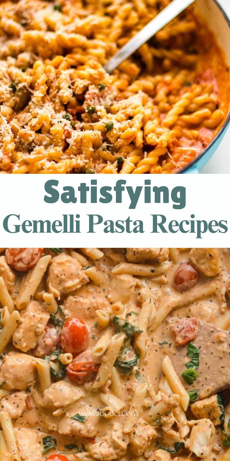 Gemelli Pasta Recipes
